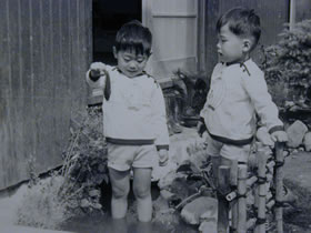 写真:幼少時代