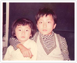 写真:幼少時代