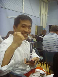 2009年　全英大会　極真空手　型の部で優勝